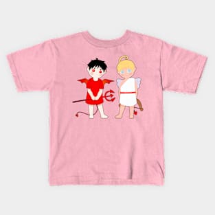 Angel and demon Kids T-Shirt